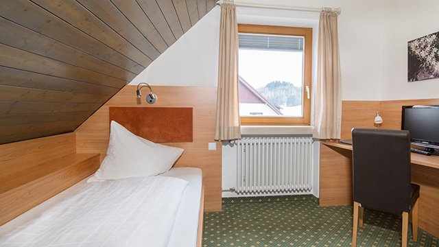 Bild: Einzelzimmer Hotel Jägerhaus Meckenbeuren