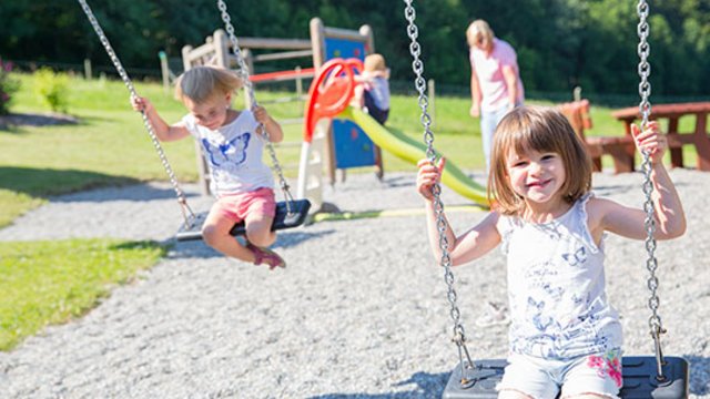 Bild: Spielplatz, Familienhotel Bodensee